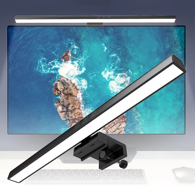 Desk Setup No Monitor - 33cm 50cm LED-Monitorleuchte Leselampe Schreibtischlampe Monitorbeleuchtung