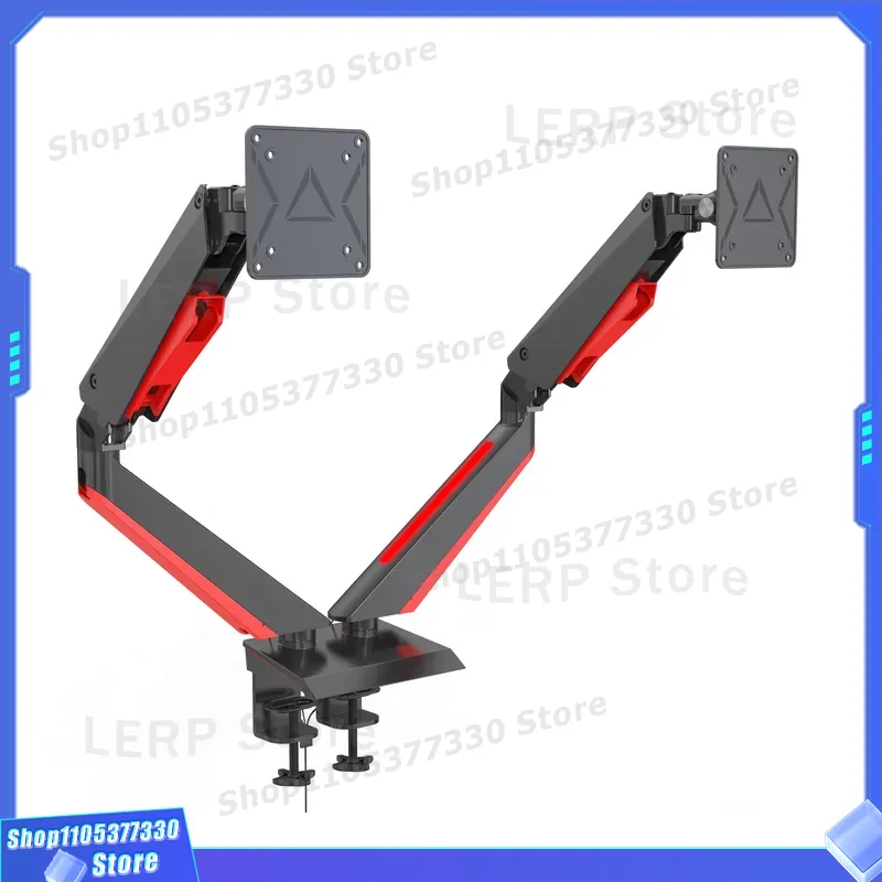 Aluminium Doppelmonitorhalteru – Desk Setup Dual Monitor Bewertung und Preis