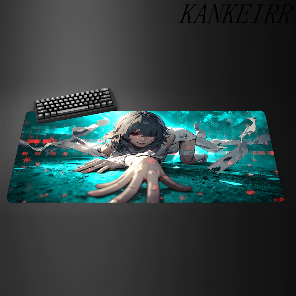 Japan Anime Tokyo Ghoul Mauspa – Desk Setup Black And White Bewertung und Preis