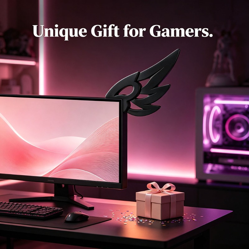 Kawaii 3D Flügel-Dekoration fü – Desk Setup No Monitor Bewertung und Preis