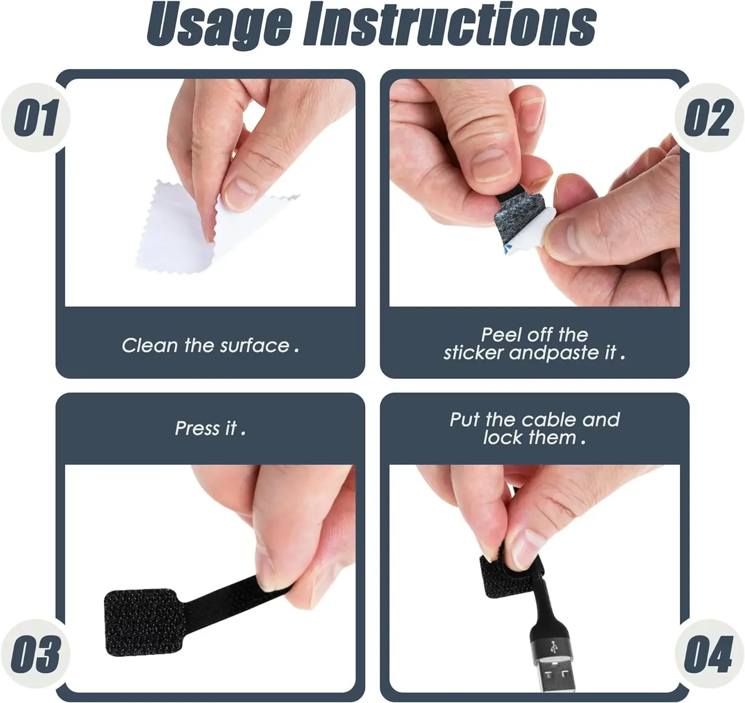Neue wiederverwendbare Kabelbi – Cable Velcro Strap Bewertung und Preis
