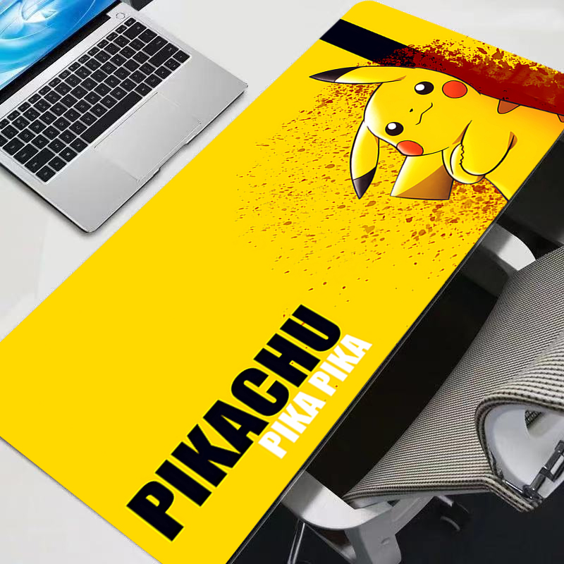 Mauspad, groß, P-Pikachu, Gumm – Desk Setup Rug Bewertung und Preis
