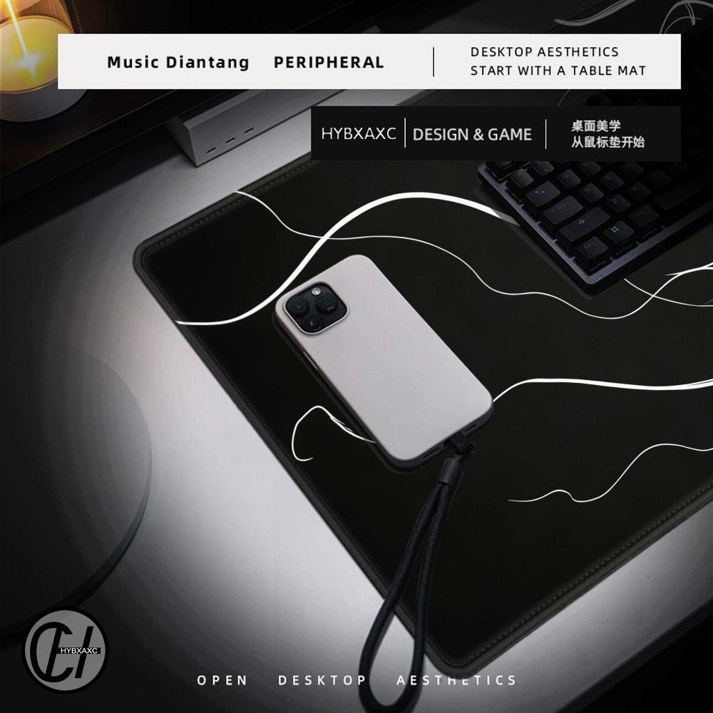 HYBXAXC Oktopus-Mauspad, Schwa – Desk Setup Black And White Bewertung und Preis