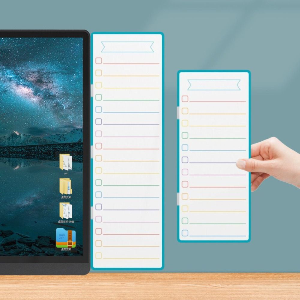 Seite Notiztafel, gebackene Fa – Sticky Memo Holder Bewertung und Preis