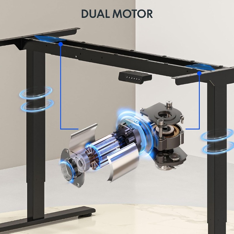 FLEXISPOT Elektrischer Stehsch – Desk Setup Dual Monitor Bewertung und Preis