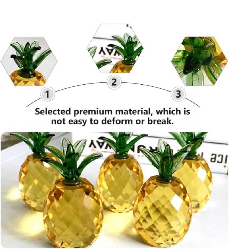 Kristallfrucht-Briefbeschwerer – Desk Setup Plants Bewertung und Preis