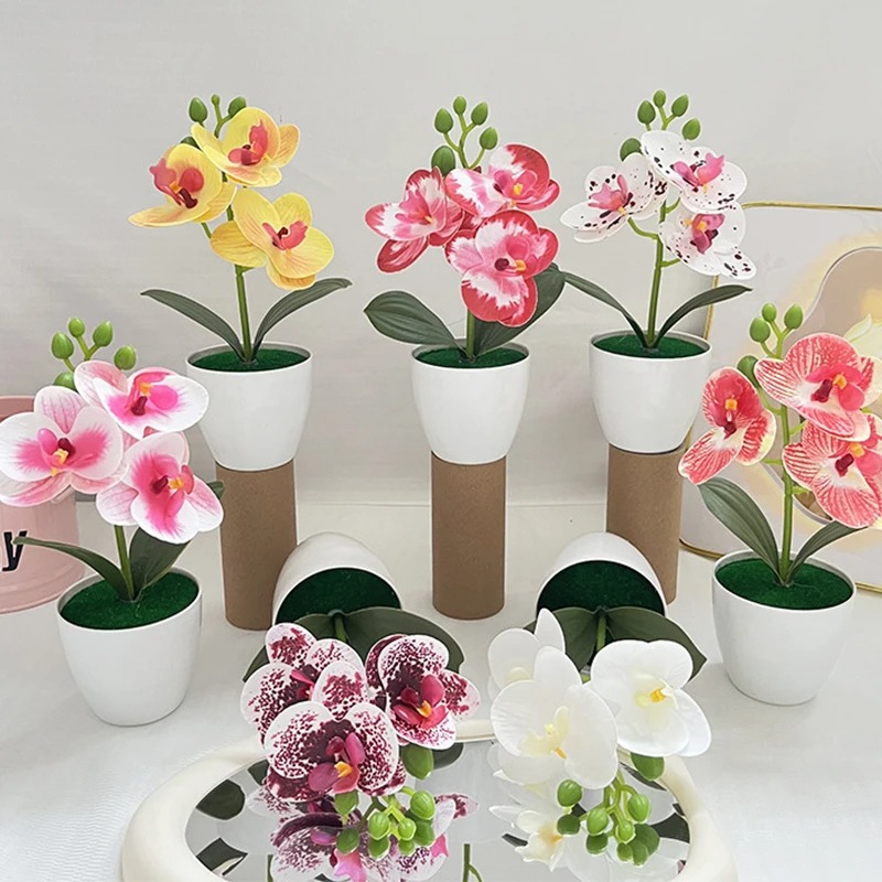 1Pcs 20CM Simulation Pflanzen  – Desk Setup Plants Bewertung und Preis