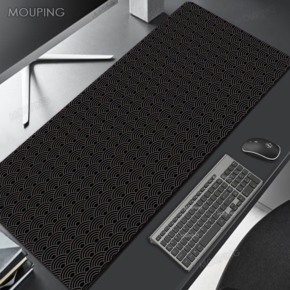 Schwarzer Schreibtischteppich, – Desk Setup Black And White Bewertung und Preis