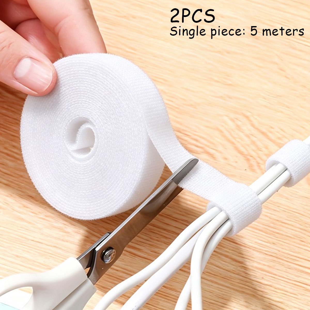 2 Stück selbstklebende Klettve – Cable Velcro Strap Bewertung und Preis
