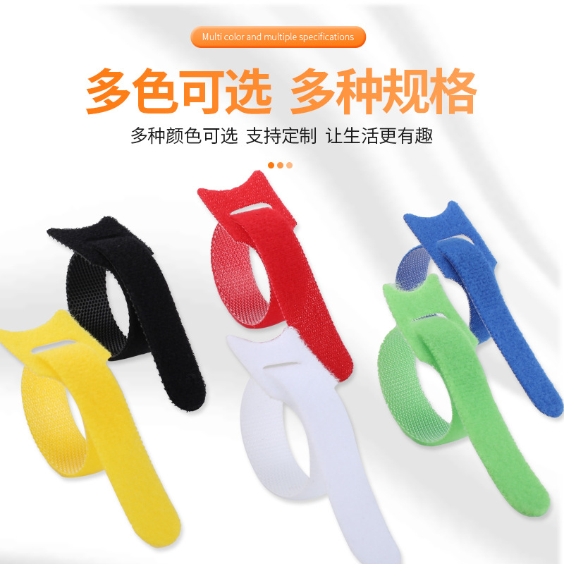 10-teiliges Katzenkopf-Nylonba – Cable Velcro Strap Bewertung und Preis