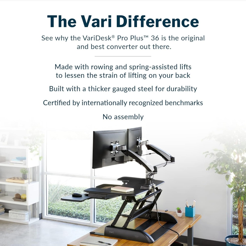 Desk Pro Plus 36, Standkonvert – Desk Setup No Monitor Bewertung und Preis